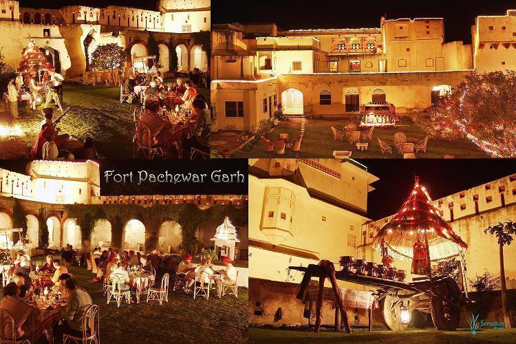 Pachewar Garh Fort Buitenkant foto