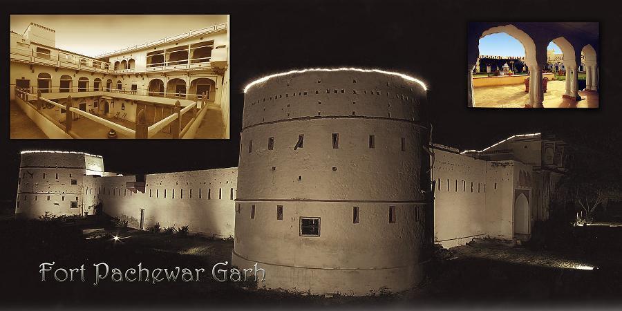 Pachewar Garh Fort Buitenkant foto